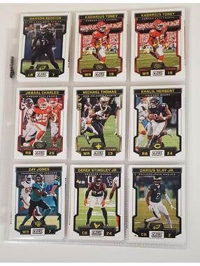 2023 Panini Score Football 90+ Card Lot NM-M - Rookies & Veterans - Base Set